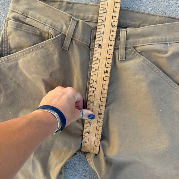 Levi's Workwear 505 Regular Fit Tan Duck Canvas Utility Pants 34233-004 Sz 34x32 - Picture 12 of 12